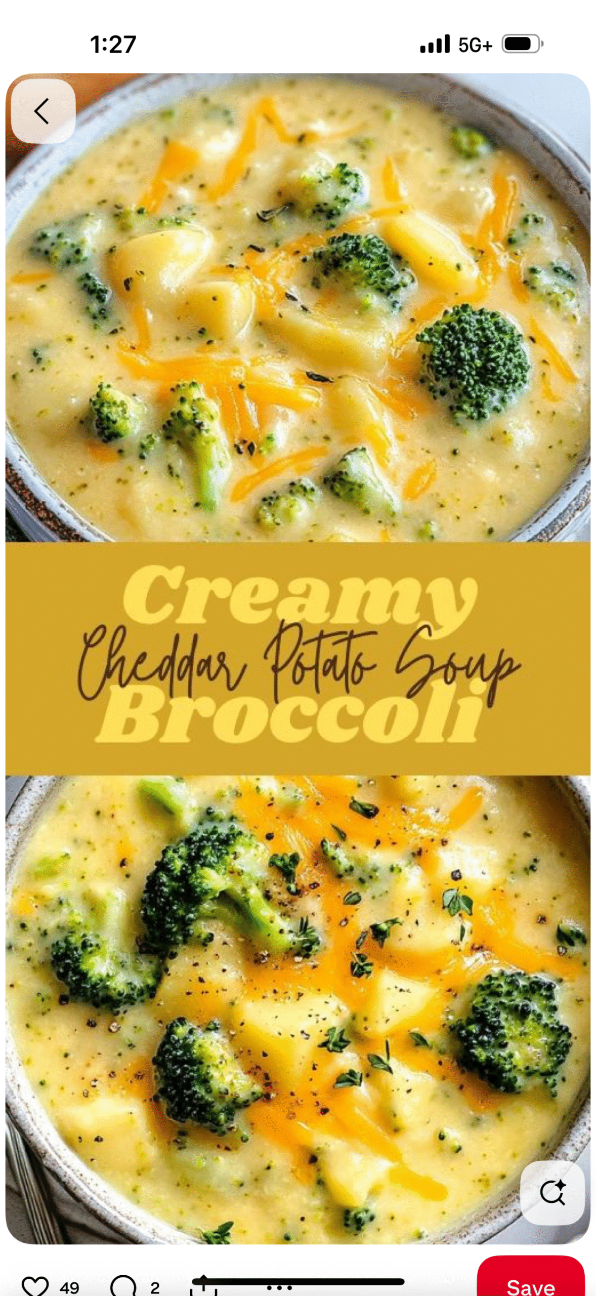 4B029E50-1126-45ED-A590-90A80266802E Reese Broccoli Cheese potato Soup - Image 1