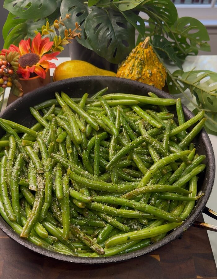 Garlic honey Green beans Full size pan - Image 1