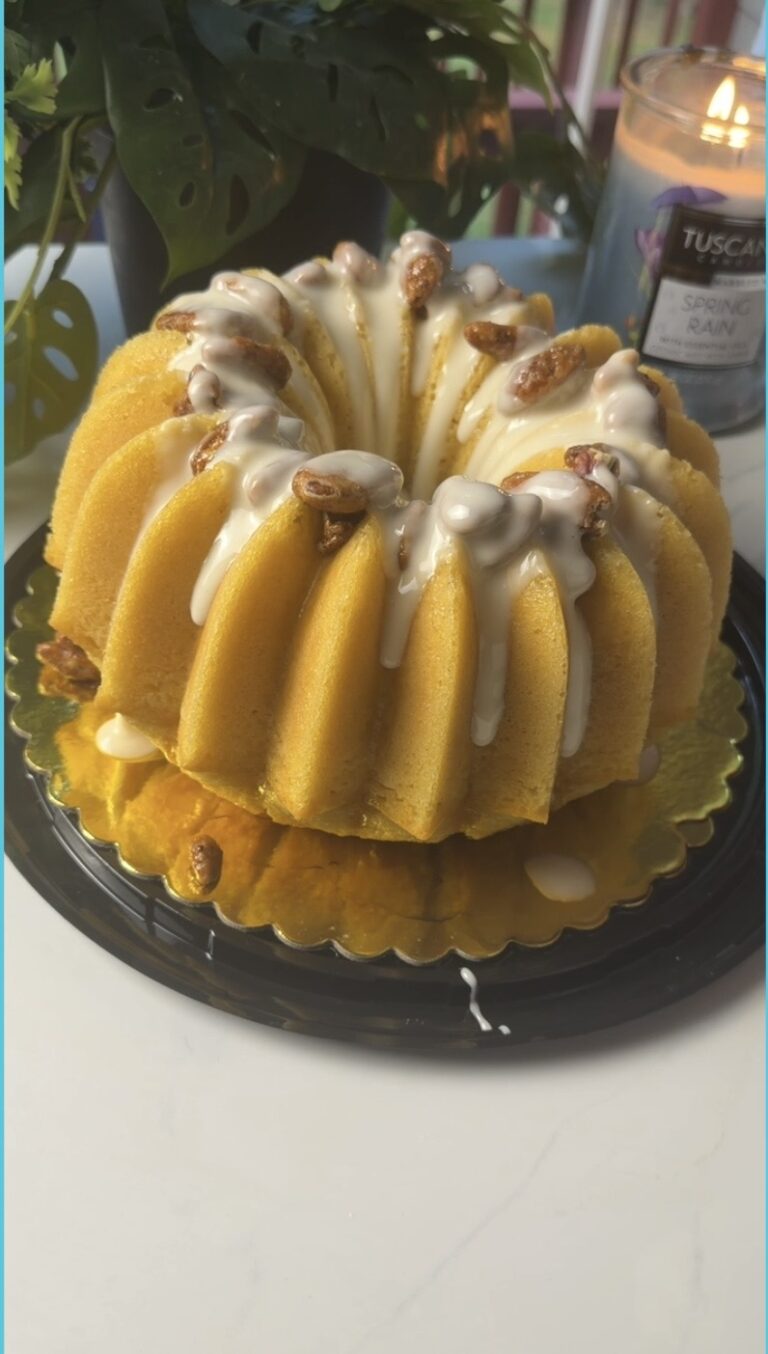 Kentucky Butter Rum Cake with Rum Icing